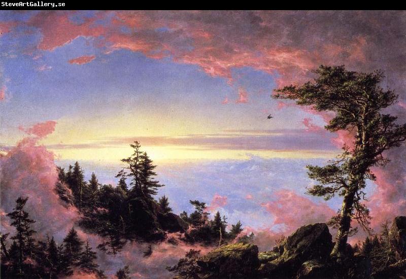 Frederic Edwin Church Above the Clouds at Sunrise